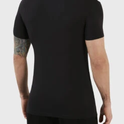 T-Shirt V-Neck - Coton Noir 7 T-Shirt V-Neck - Coton Noir -MenCorner Boutique emporio armani underwear t shirt v neck coton noir 3436742 3 1140x1140