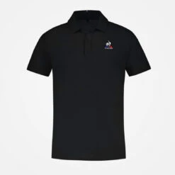 Le Coq Sportif Polo Homme ESS SS N°2 M - Noir -MenCorner Boutique ess polo ss n2 m 2310550 1 1140x1140