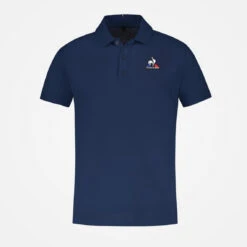 Le Coq Sportif Polo Homme ESS SS N°2 M Bleu -MenCorner Boutique ess polo ss n2 m 2310551 1 1140x1140