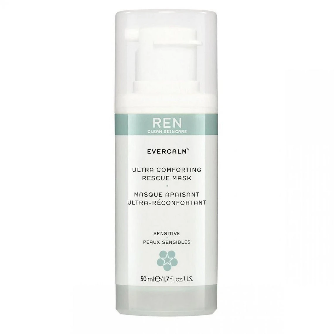 Ren Masque Apaisant Pour Les Peaux Sensibles – Evercalm 50ml 3 Ren Masque Apaisant Pour Les Peaux Sensibles – Evercalm 50ml