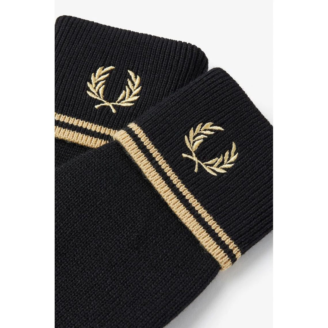 Gants Fred Perry Coloris Noir 4 Gants Fred Perry Coloris Noir – Image 2