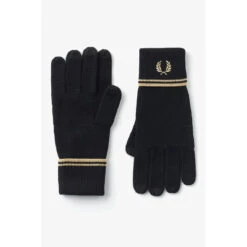 Gants Fred Perry Coloris Noir