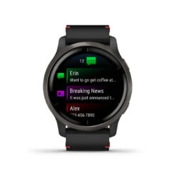 Montre Connectée Mixte Garmin - VENU 2 010-02430-21 - Bracelet Cuir Noir -MenCorner Boutique garmin venu 2 homme 010 02430 21 010 02430 21 3 1140x1140