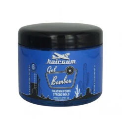 Gel Fixant Au Bambou 500g - Fixation Forte, Coiffure Sculptée 500 G