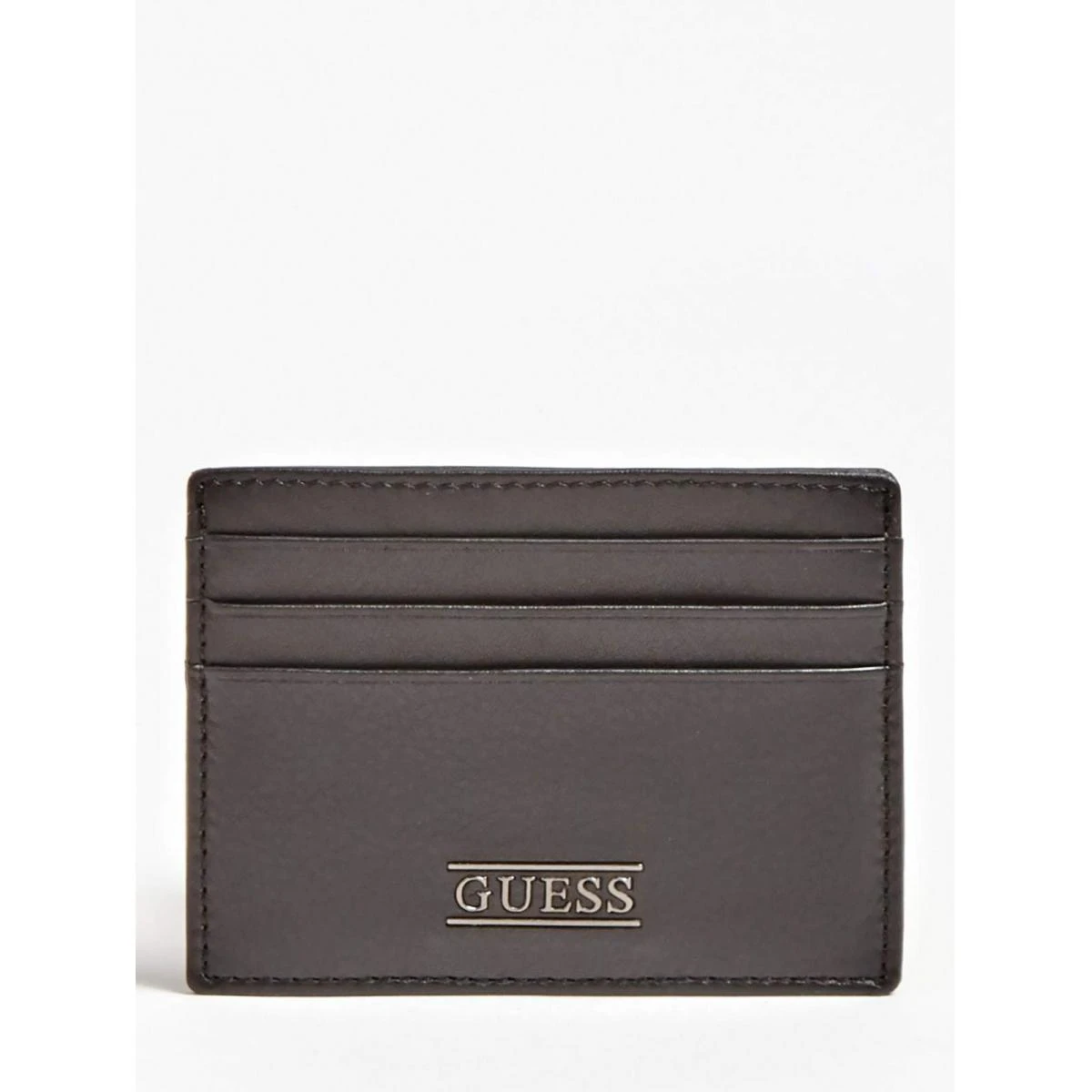 Porte-cartes Cuir Noir - Guess Noir 4 Porte-cartes Cuir Noir - Guess Noir – Image 2