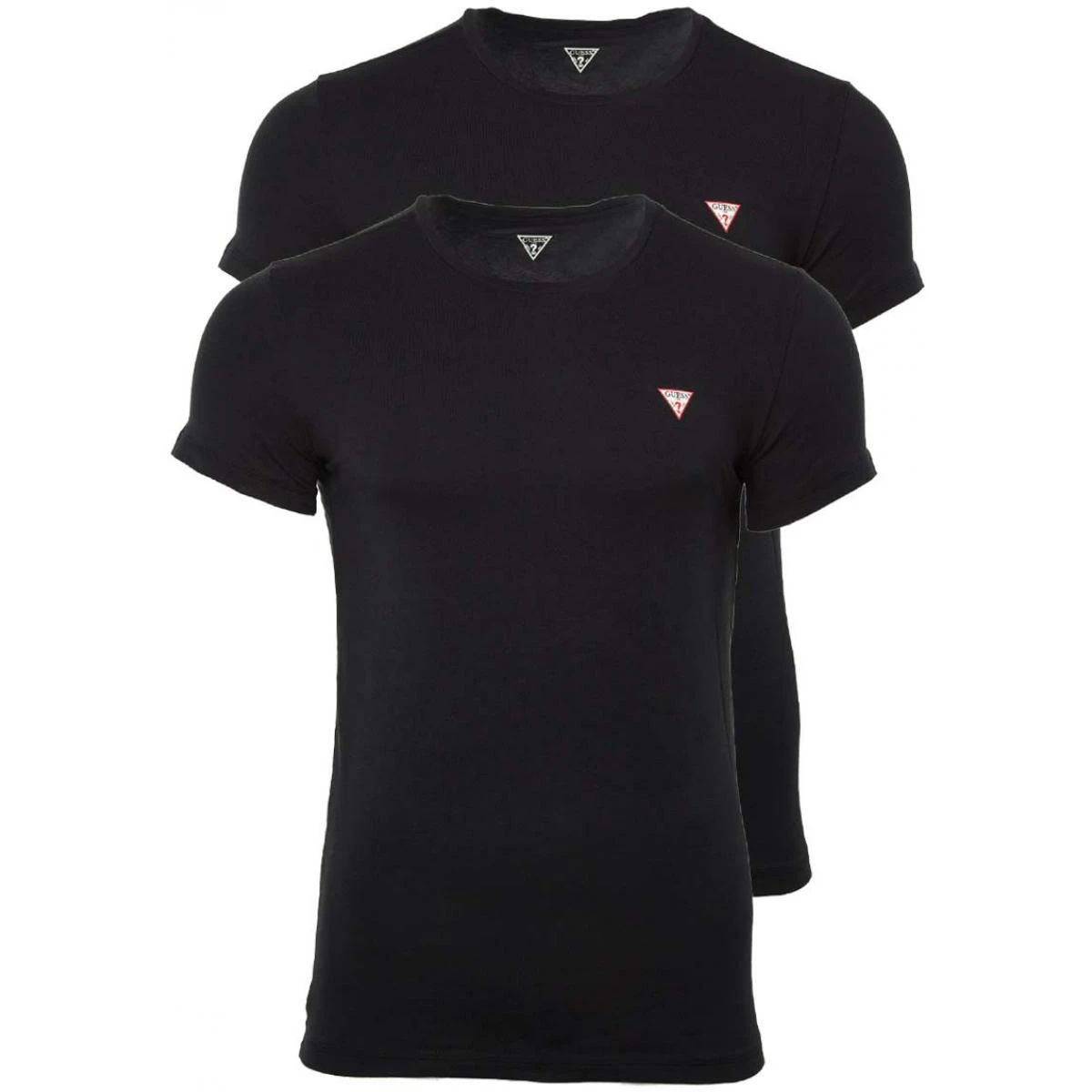 PACK 2 T-SHIRTS HERO COTON COL ROND - LOGO DISCRET Noir 3 PACK 2 T-SHIRTS HERO COTON COL ROND - LOGO DISCRET Noir