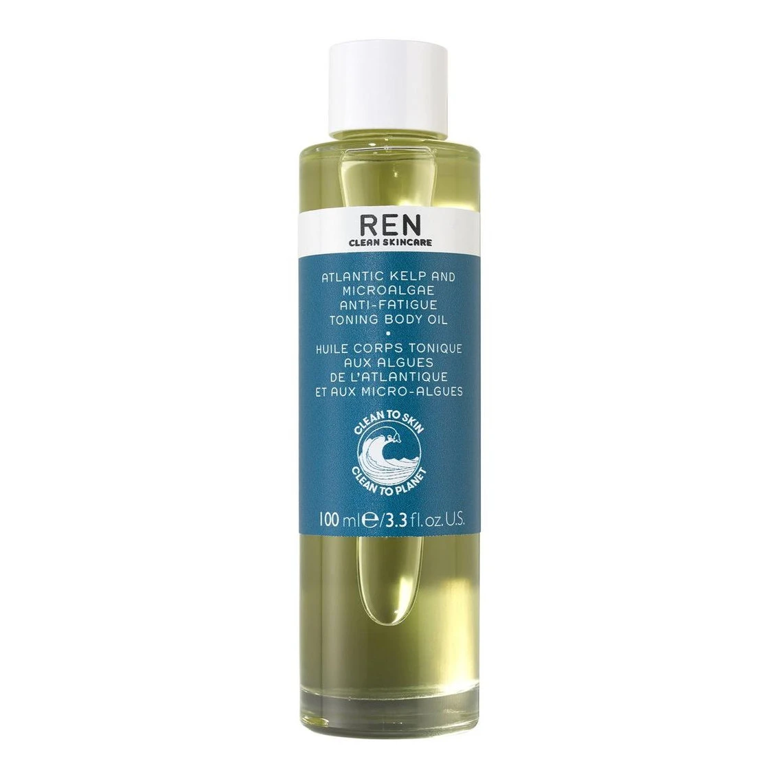 Ren Huile Pour Le Corps Aux Algues De L’Atlantique Et Micro-algues 110ml 3 Ren Huile Pour Le Corps Aux Algues De L’Atlantique Et Micro-algues 110ml