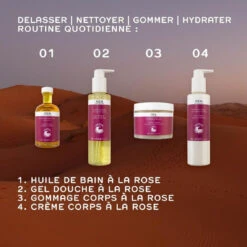 Ren Huile De Bain Nourrissante Et Protectrice à La Rose Du Maroc 110ml -MenCorner Boutique huile de bain rose du maroc 74725 4 1140x1140