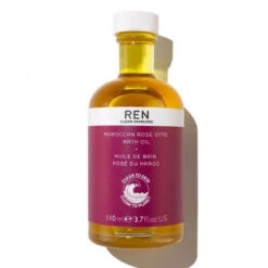 Ren Huile De Bain Nourrissante Et Protectrice à La Rose Du Maroc 110ml