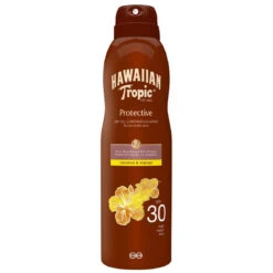 Hawaiian Tropic Huile Solaire SPF 30 Pour Le Corps 180
