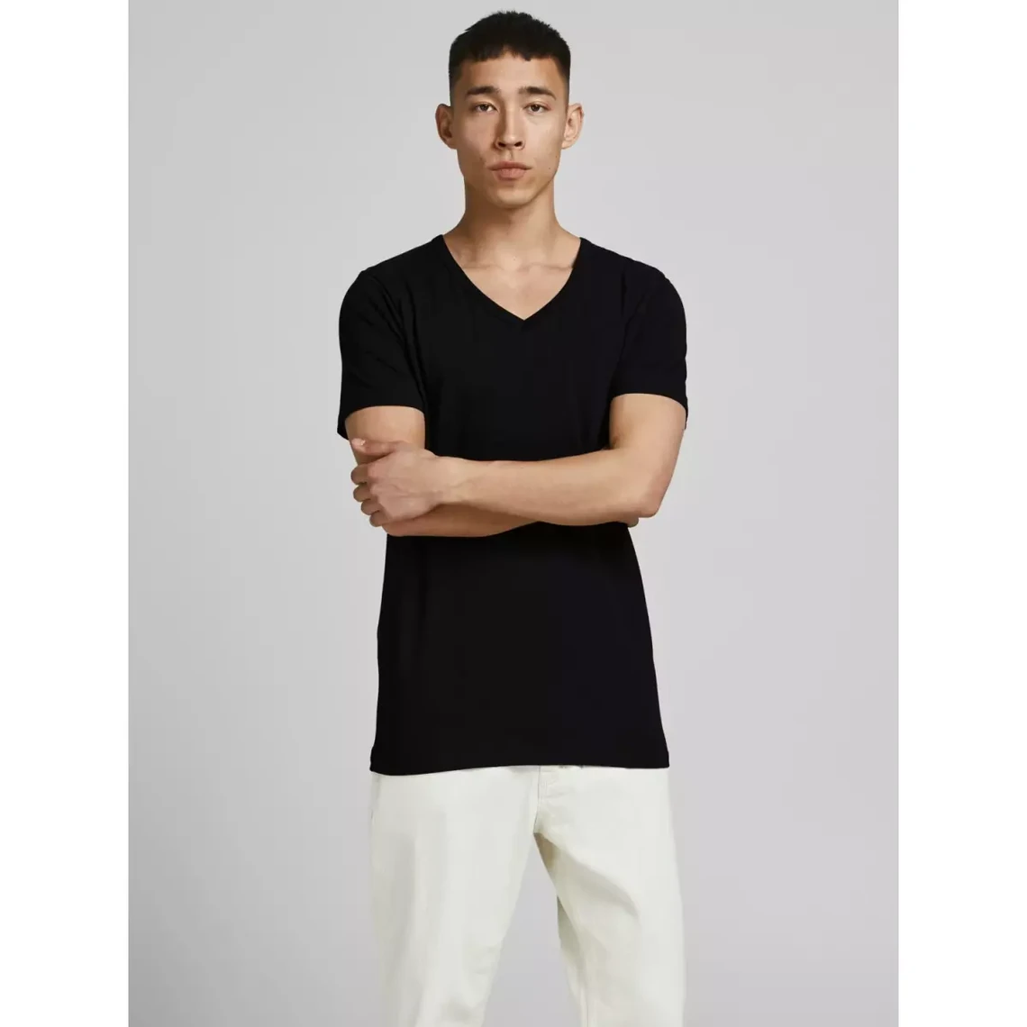 Jack & Jones Tee-shirt Manches Courtes Homme - Noir 3 Jack & Jones Tee-shirt Manches Courtes Homme - Noir