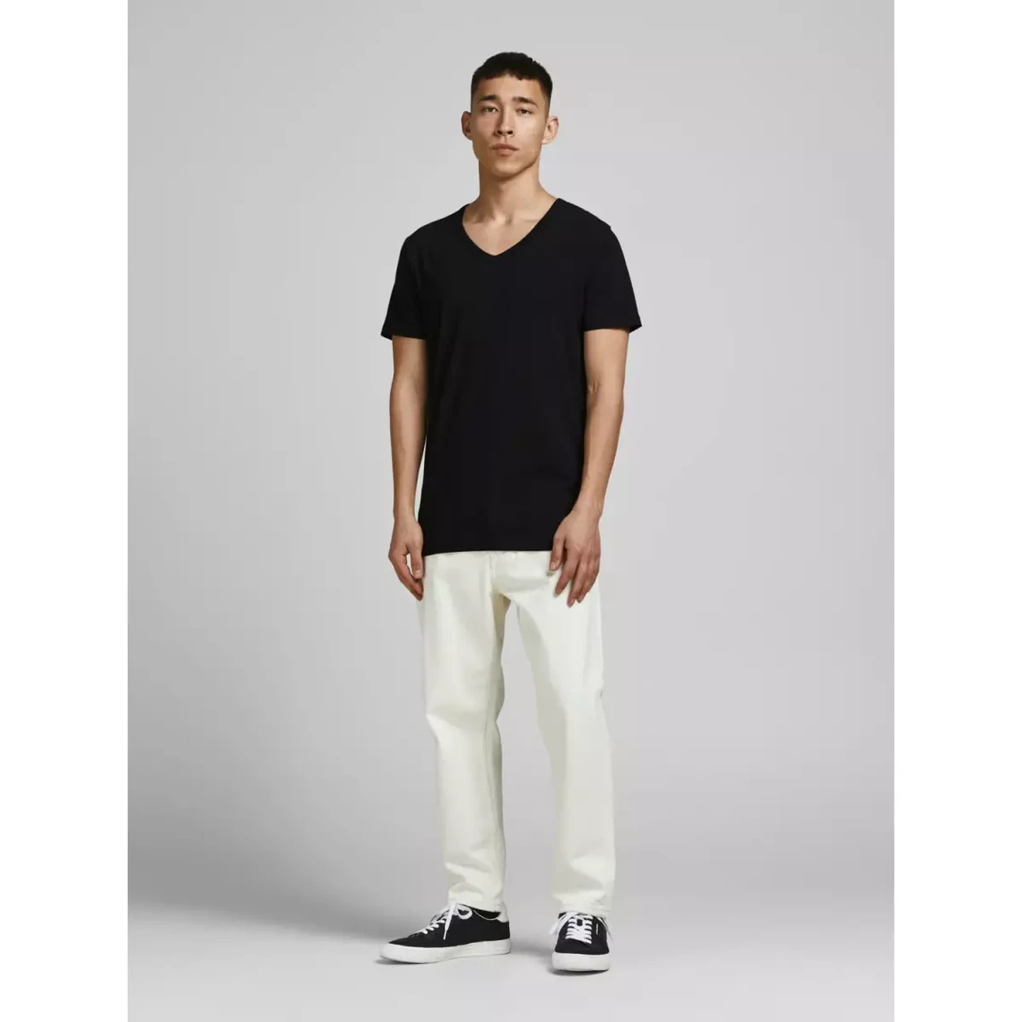 Jack & Jones Tee-shirt Manches Courtes Homme - Noir 4 Jack & Jones Tee-shirt Manches Courtes Homme - Noir â Image 2