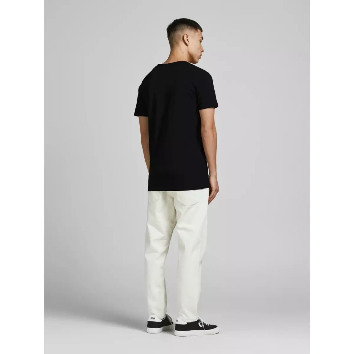 Jack & Jones Tee-shirt Manches Courtes Homme - Noir 5 Jack & Jones Tee-shirt Manches Courtes Homme - Noir â Image 3