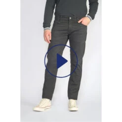 LE TEMPS DES CERISES Jeans Jogg 700/11 Adjusted Noir N°0 12 LE TEMPS DES CERISES Jeans Jogg 700/11 Adjusted Noir N°0 -MenCorner Boutique jeans ajuste 70011jo longueur 34 3518658 7031680 80 1140x1140
