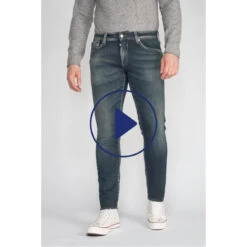 LE TEMPS DES CERISES Jeans Jogg 700/11 Adjusted Bleu-noir N°3 -MenCorner Boutique jeans ajuste blue jogg 70011 longueur 34 3518644 7031586 86 1140x1140