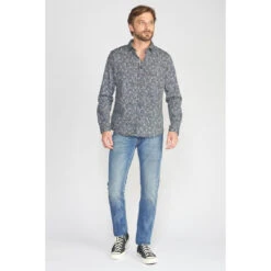 LE TEMPS DES CERISES Jeans Maat 800/12 Regular Vintage Bleu N°4 -MenCorner Boutique jeans regular droit 80012 longueur 34 3518858 7032990 90 1140x1140