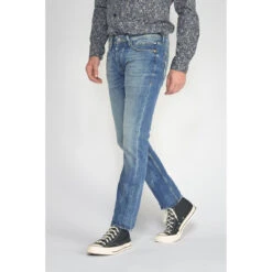 LE TEMPS DES CERISES Jeans Maat 800/12 Regular Vintage Bleu N°4 -MenCorner Boutique jeans regular droit 80012 longueur 34 3518858 7032996 96 1140x1140
