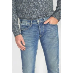 LE TEMPS DES CERISES Jeans Maat 800/12 Regular Vintage Bleu N°4 -MenCorner Boutique jeans regular droit 80012 longueur 34 3518858 7032998 98 1140x1140