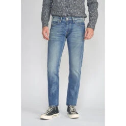 LE TEMPS DES CERISES Jeans Maat 800/12 Regular Vintage Bleu N°4 -MenCorner Boutique jeans regular droit 80012 longueur 34 3518858 7033004 4 1140x1140