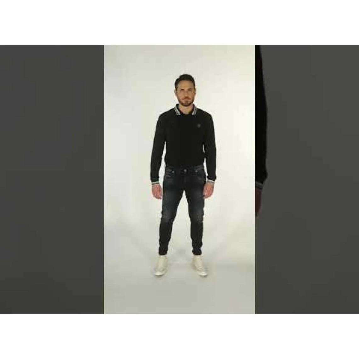 LE TEMPS DES CERISES Jeans 900/3 Jogg Tapered Arqué Bleu-noir N°3 4 LE TEMPS DES CERISES Jeans 900/3 Jogg Tapered Arqué Bleu-noir N°3 – Image 2