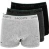Pack 3 Boxers Noir / Gris -MenCorner Boutique lacoste underwear pack 3 boxers 297543 539939 539938 1200x1200