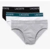 Pack De 3 Slips - Lacoste Underwear Noir -MenCorner Boutique lacoste underwear pack de 3 slips 3360174 1140x1140
