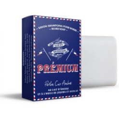 Savon Premium Parfum Cuir Ambre 100gr