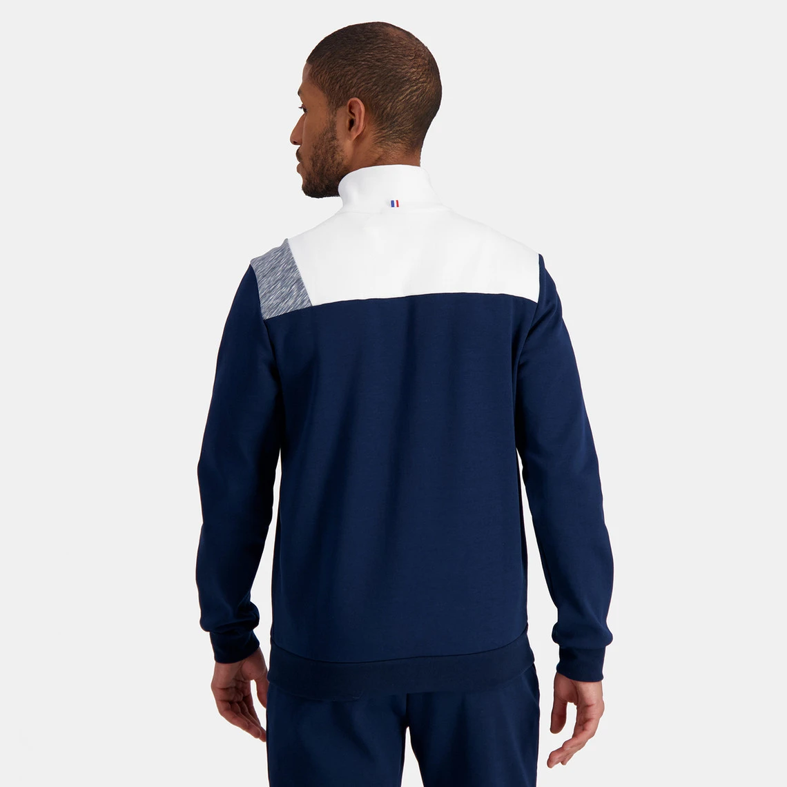 Le Coq Sportif SAISON 1 FZ Sweat N°1 M 4 Le Coq Sportif SAISON 1 FZ Sweat N°1 M – Image 2