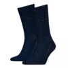 Lot De 2 Chaussettes Noir Bleu Marine
