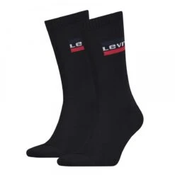 Lot De 2 Paires De Chaussettes Unisexe - Noir