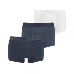 Lot De 3 Boxers Ceinture Elastique - Bleu