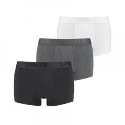 Lot De 3 Boxers Ceinture Elastique - Noir