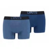 Pack 2 Boxers Coton Bio - Bleu Levi's Underwear