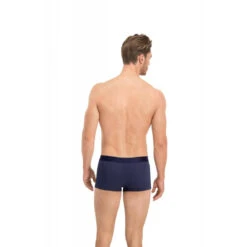 Lot De 2 Boxers Ceinture élastique - Bleu -MenCorner Boutique lot de 2 boxers ceinture elastique bleu 3196790 4 1140x1140