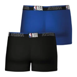 Athena Lot De 2 Boxers Homme - Bleu -MenCorner Boutique lot de 2 boxers homme nba 3541100 7191458 58 1140x1140