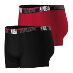 Athena Lot De 2 Boxers Homme - Rouge -MenCorner Boutique lot de 2 boxers homme nba 3541102 7191464 64 1140x1140