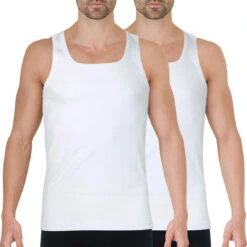 Athena Lot De 2 Débardeurs Homme Coton Bio