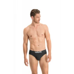 Lot De 2 Slips Ceinture Elastique - Noir -MenCorner Boutique lot de 2 slips ceinture elastique noir 3196808 2 1140x1140