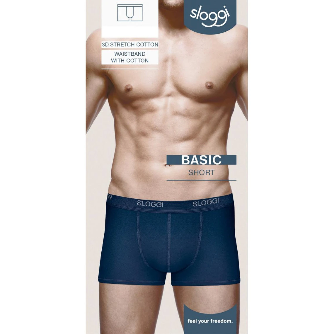 Lot De 3 Boxers - Bleu 7 Lot De 3 Boxers - Bleu – Image 5