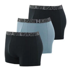 Athena Lot De 3 Boxers Homme - Gris 8 Athena Lot De 3 Boxers Homme - Gris -MenCorner Boutique lot de 3 boxers homme ecopack 3541196 7191782 82 1140x1140