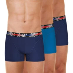 Athena Lot De 3 Boxers Homme Endurance 24h