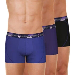 Athena Lot De 3 Boxers Homme - Violet