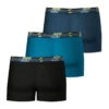 Athena Lot De 3 Boxers Long Homme - Bleu
