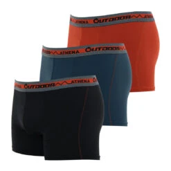 Athena Lot De 3 Boxers Recyclé Homme - Rouge -MenCorner Boutique lot de 3 boxers recycle homme outdoor 3541094 7191436 36 1140x1140