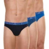 Athena Lot De 3 Slips Homme - Bleu