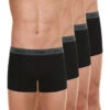 Athena Lot De 4 Boxers Homme - Noir