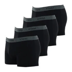 Athena Lot De 4 Boxers Homme - Noir 8 Athena Lot De 4 Boxers Homme - Noir -MenCorner Boutique lot de 4 boxers homme ecopack 3541018 7191158 58 1140x1140