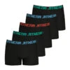 Athena Lot De 5 Boxers Homme - Noir