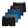 Athena Lot De 5 Boxers Homme - Bleu