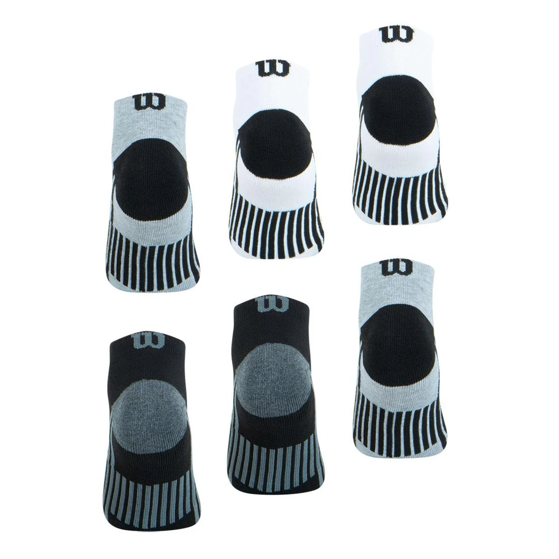 Lot De 6 Paires De Chaussettes Basses Homme Lifestyle Wilson 5 Lot De 6 Paires De Chaussettes Basses Homme Lifestyle Wilson – Image 3